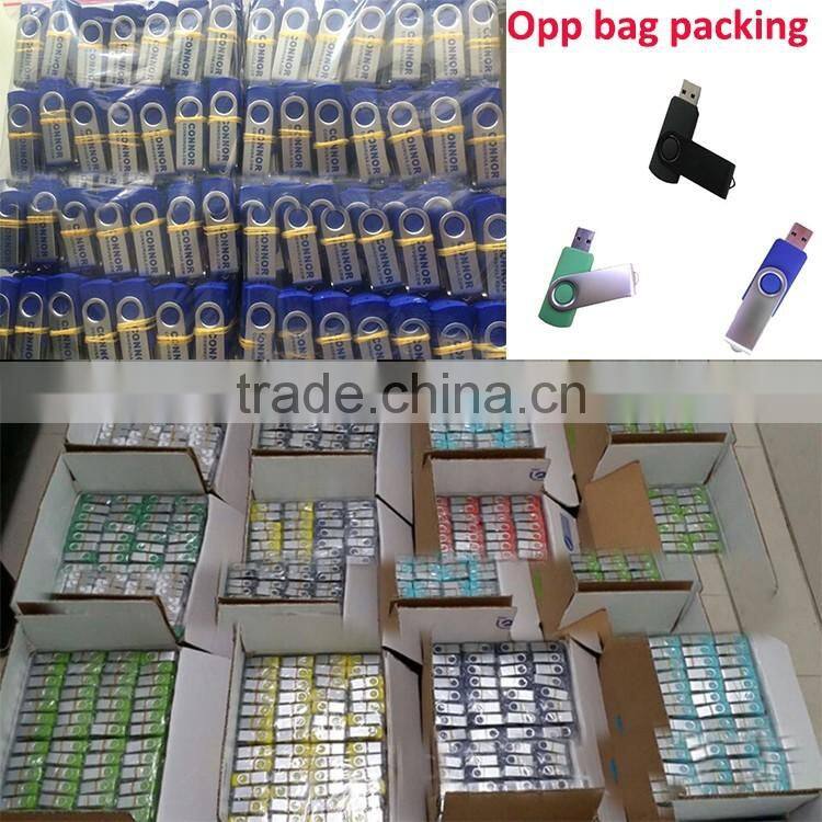Promotional bulk Swivel 1gb USB Flash Drive with Custiomized Logo