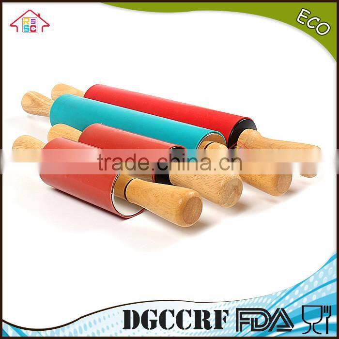 NBRSC ROLLING PIN SILICONE ROLLER COOKING BAKING CAKE BASE PASTRY KITCHEN