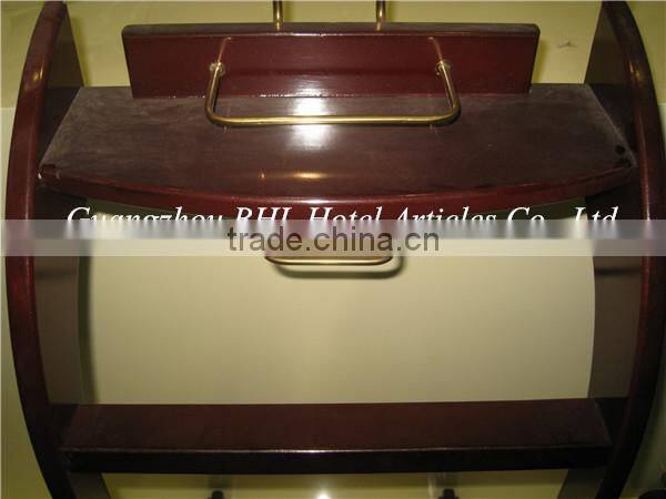 wooden clothing racks wholesale clothes stand trolley clothes racks trolley ,coat hanger (J14B)