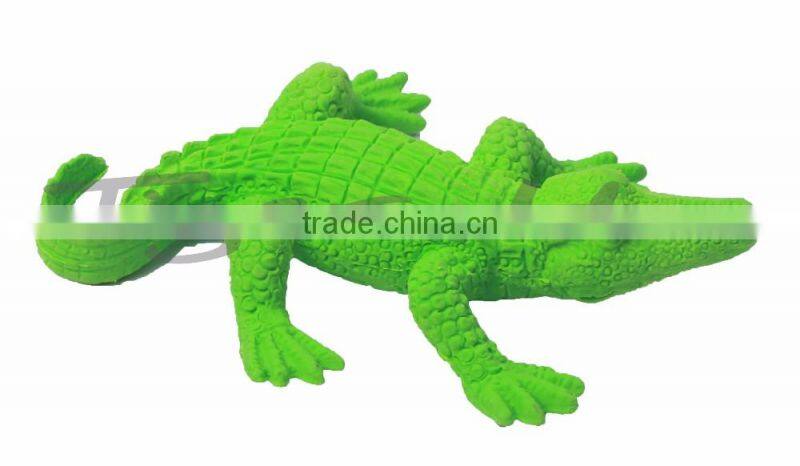 Kid Funny Animal Shape Fancy 3D Crocodile Shaped Kawaii Eraser