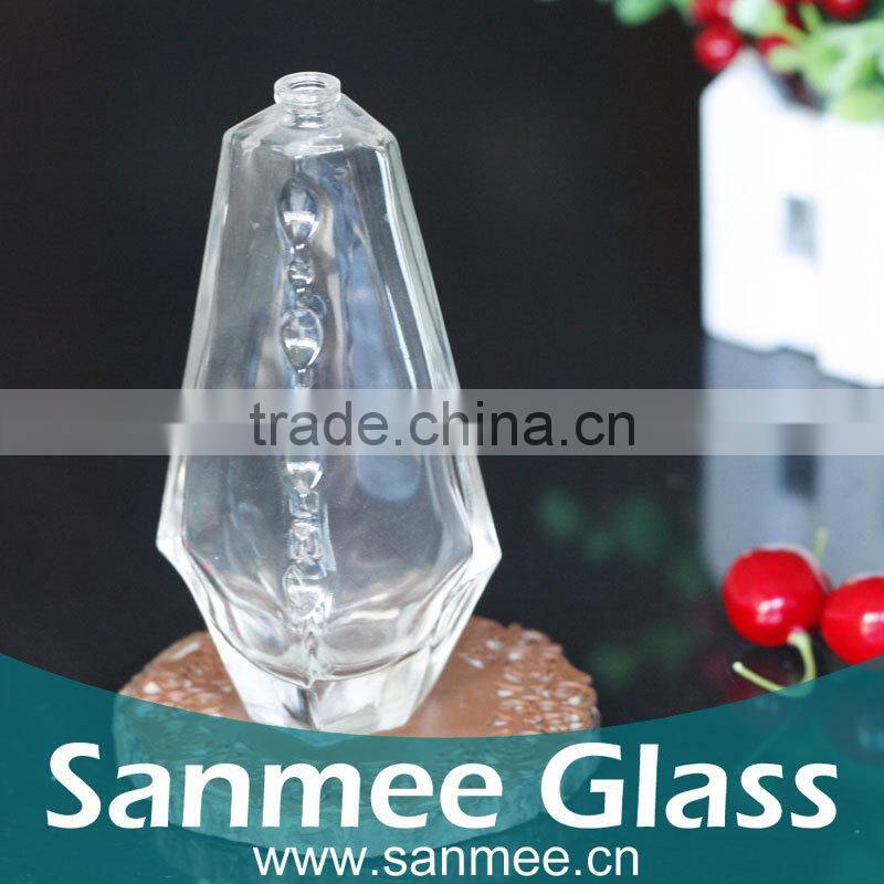 Supplies Miniature Glass Bottles 97ml Transparent Perfume Bottle Glass