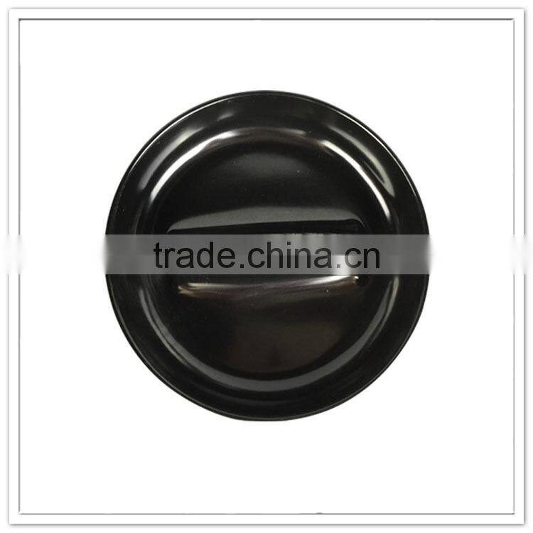 Round shape hotel room used plastic teeth fancy ashtray without printing