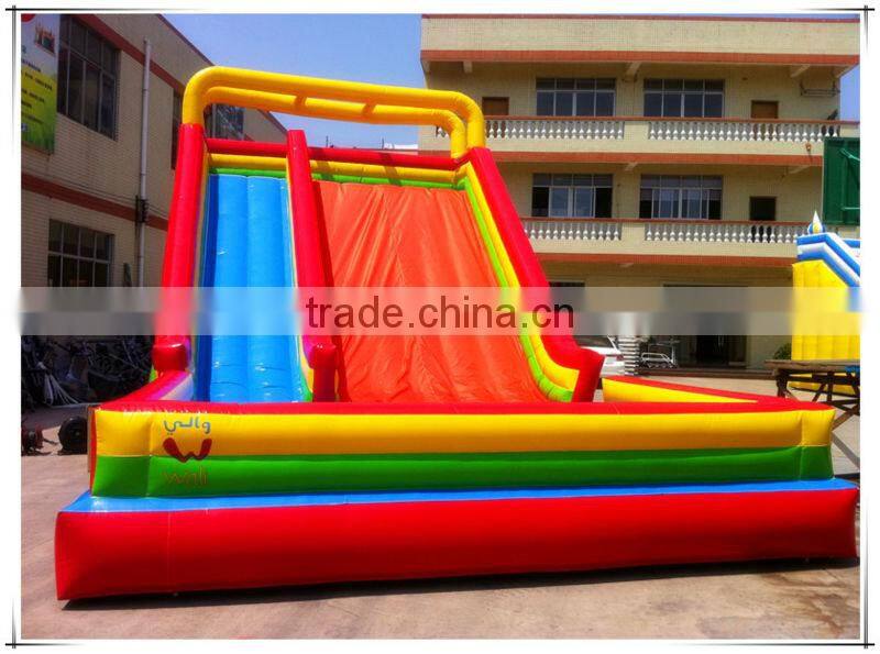 Big outdoor inflatable slide for kids play toys LT-2134K