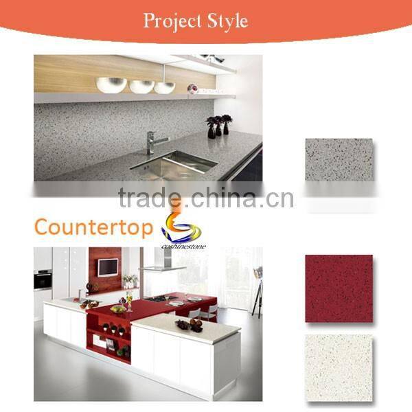 Eagle giallo commercial granite quartz vanity tops with integral bowl