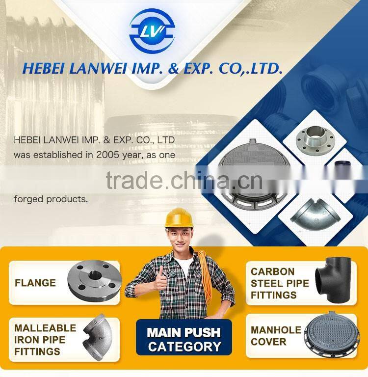 Fire Fighting Ductile Iron Grooved Cap Pipe Fittings