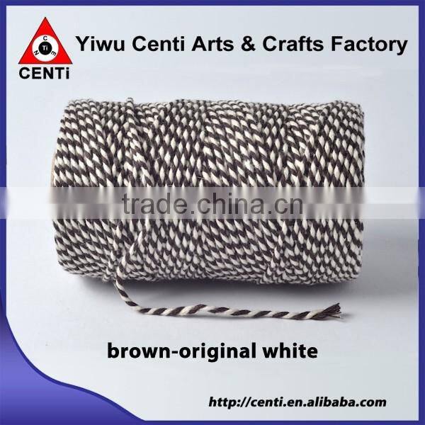 Top sale China beefeater red and original white natural cotton baker twine