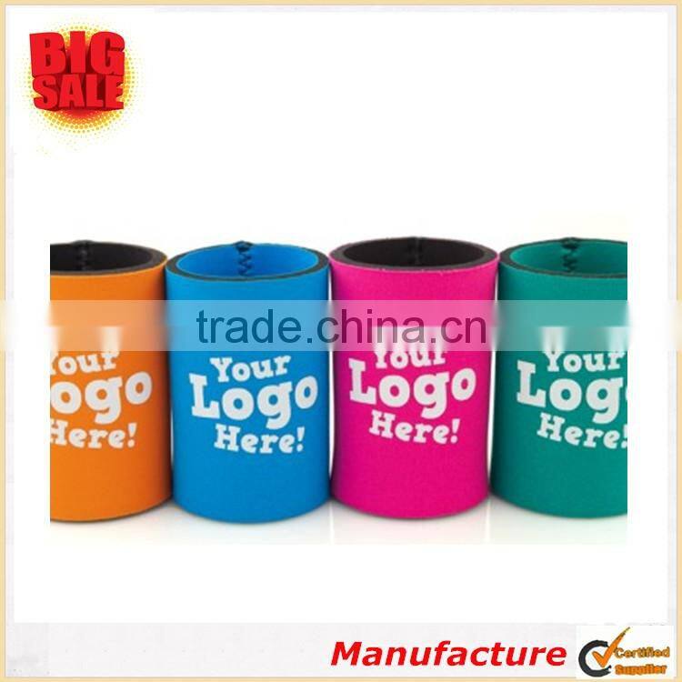 2018 World Cup Cheap Bottle Sleeve Neoprene Collapsible Zipper Bottle Multi-style Beer Cooler for Keep Beer Cider Water Cool