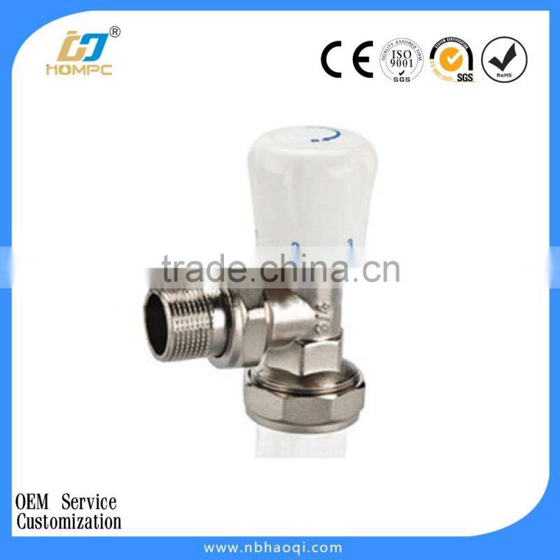EN215 brass radiator valves for heating system
