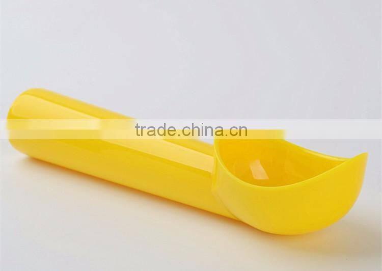 IC-0812 Custom Printed Plastic Ice Cream Spoon