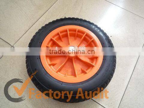 plastic rim pneumatic trolley used wheel 4.80/4.00-8