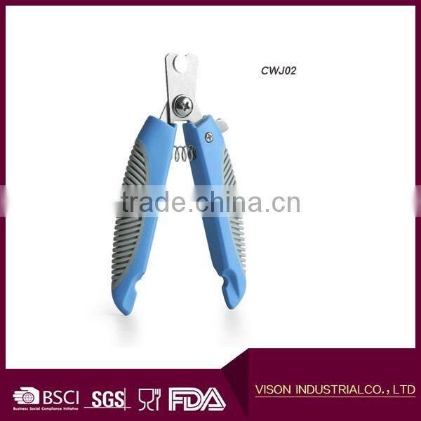 factory price New Professional Pet Grooming Nail Clipper with Stainless Steel Cutter Head