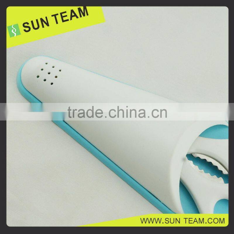 SK023 8-1/4" FDA certificated magnetic cover kitchen scissor with bottle opener