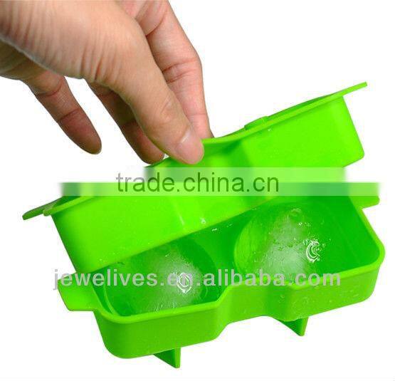 food grade enviroment custom silicone ice cube tray with lid