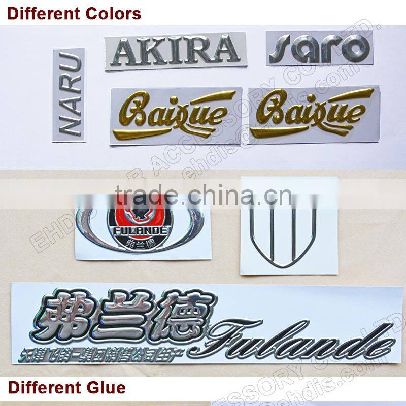 new car beauty product custom decal sticker car logo wings