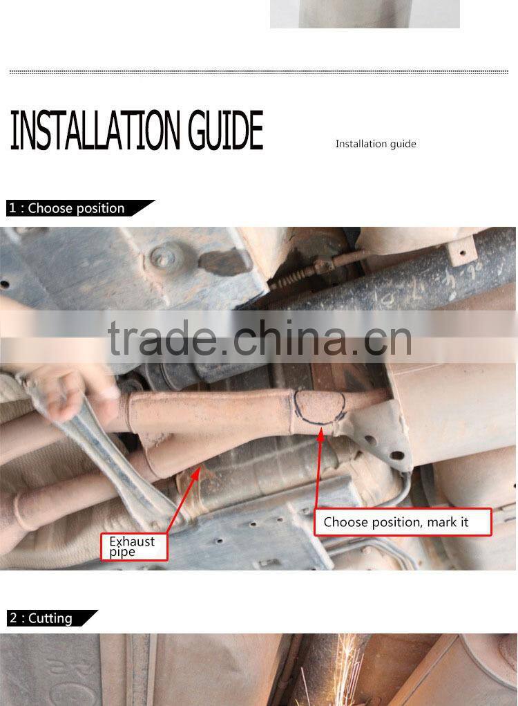 Exhaust Valve - adjust sound of exhaust system, DIY parts