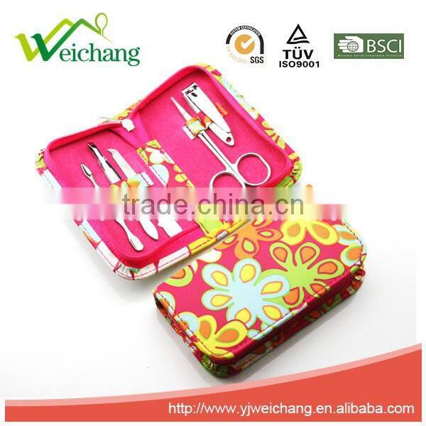 WCJ939 Stainless Steel Personal Manicure Set & Pedicure Set Travel & Grooming Kit with Free Delicate Case