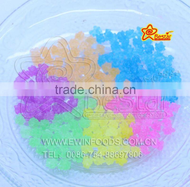Sugar Shape Crystal Star Candy Fruity Flavor