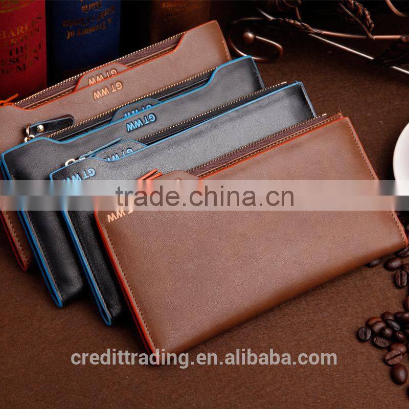 custom-made hand tooled leather wallet