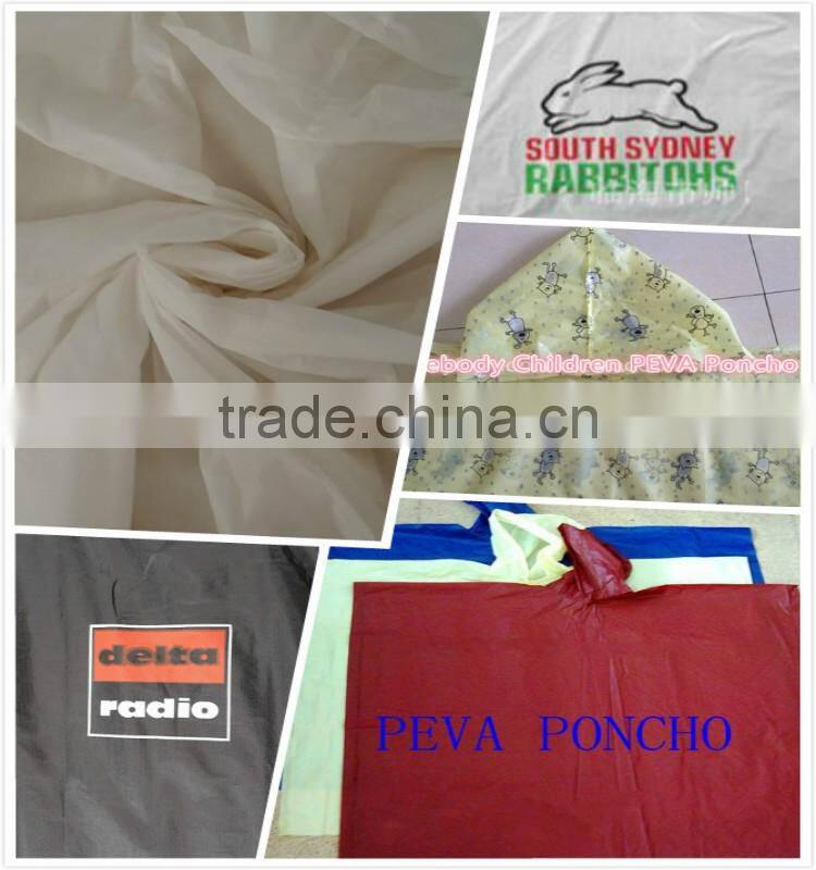 Children Lightweight Small Cat PEVA Rain Poncho