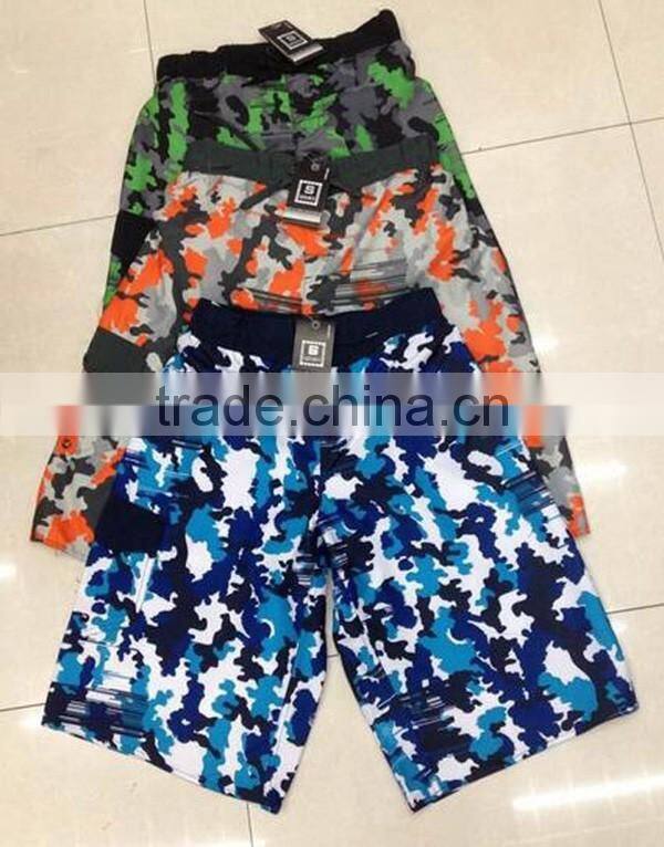 quick dry multi color polyester beach shorts stock