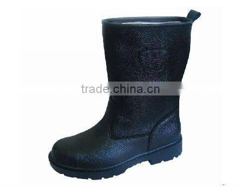 Water proof steel toe safety PVC rubber rain boots