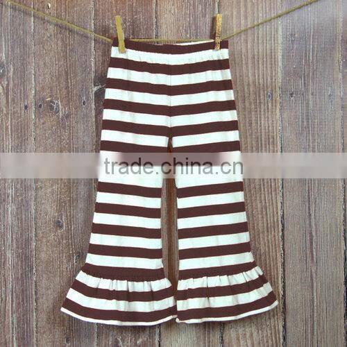 Wholesale ruffle pants winter legging warmer cotton clothes for children