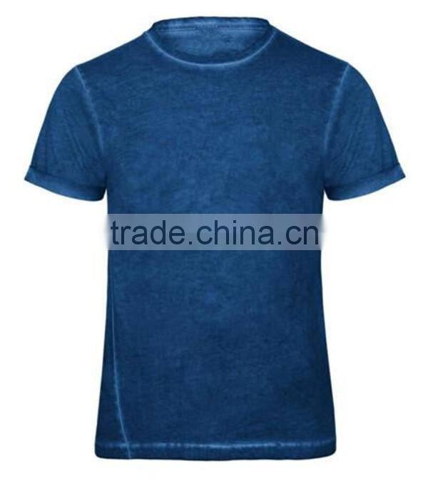 High quality custom pre washed blank t-shirts