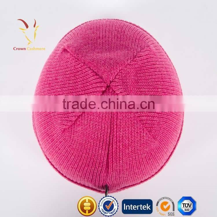 Wholesale Knit Wool Beanie Winter hats for kids