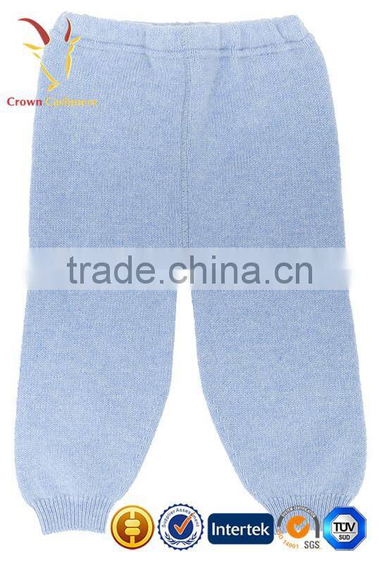 Bright Color Baby Knitted Cashmere Trousers Pants