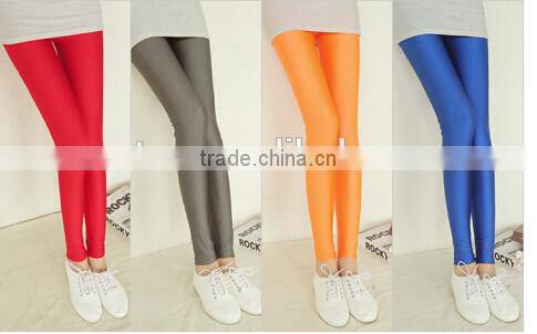 cotton woman tight pants/multi color