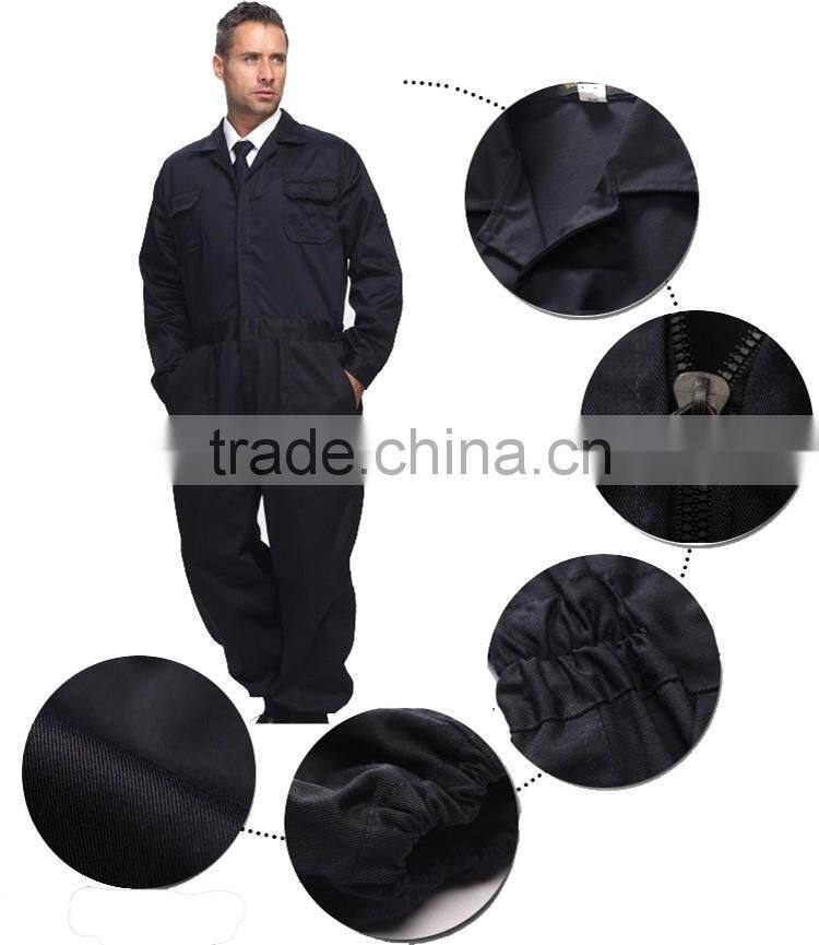 Juqian China quality professional workwear uniform manufcturer orange black Breathable mens overall uniform