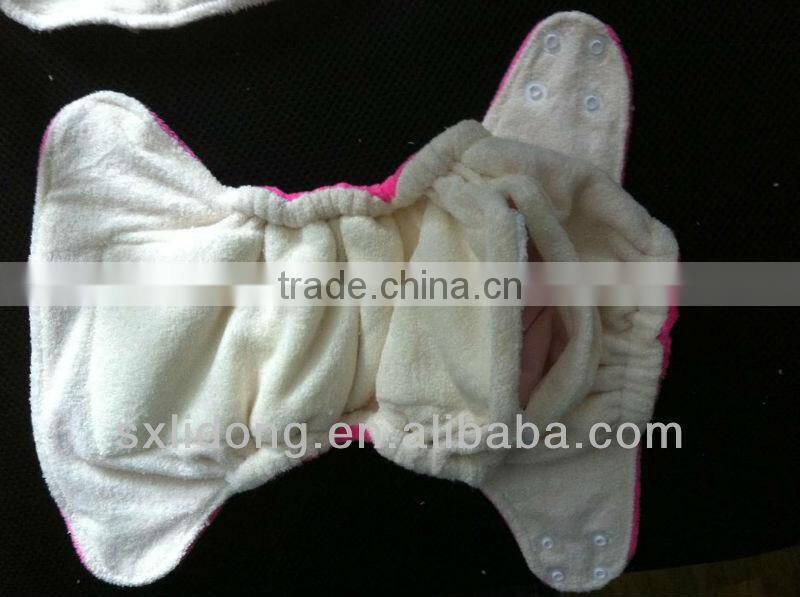soft minky baby cloth nappy