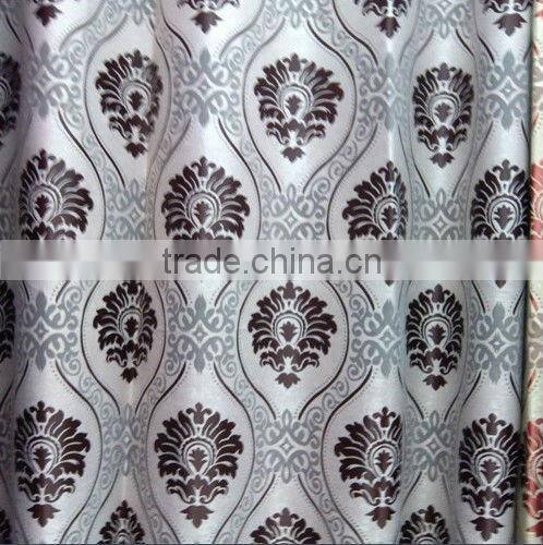 100%polyester jacquard curtain fabric