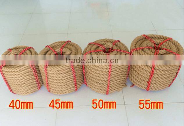 good quanlityLighting hemp rope diy rope rough rope wholesale natural jute rope