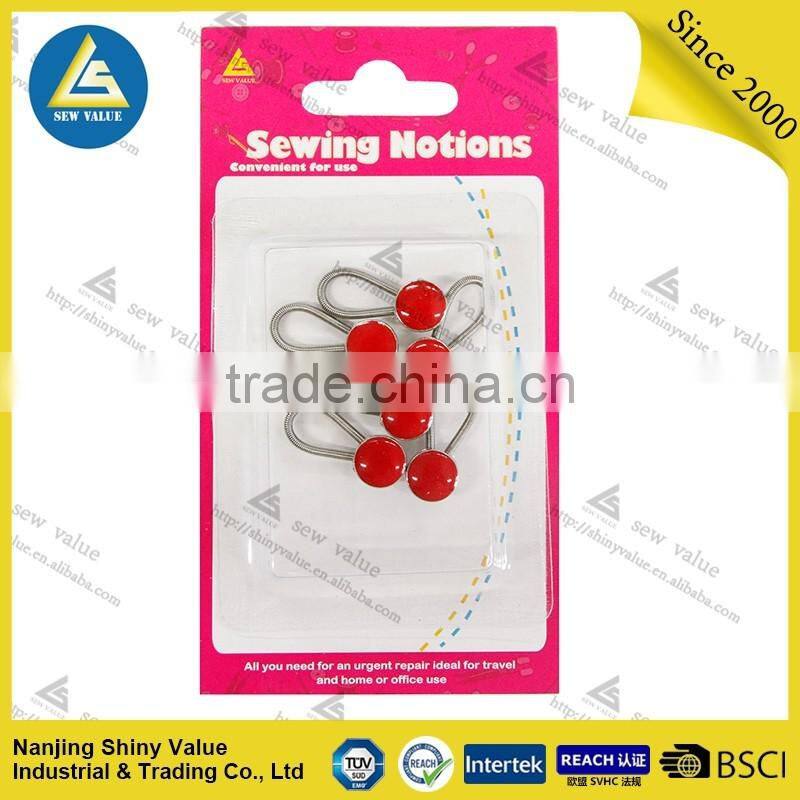 Easy fixed collar button extenders in different colors crystal mounted for shirts/jeans/pants