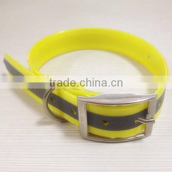Waterproof tpu coated dog collar
