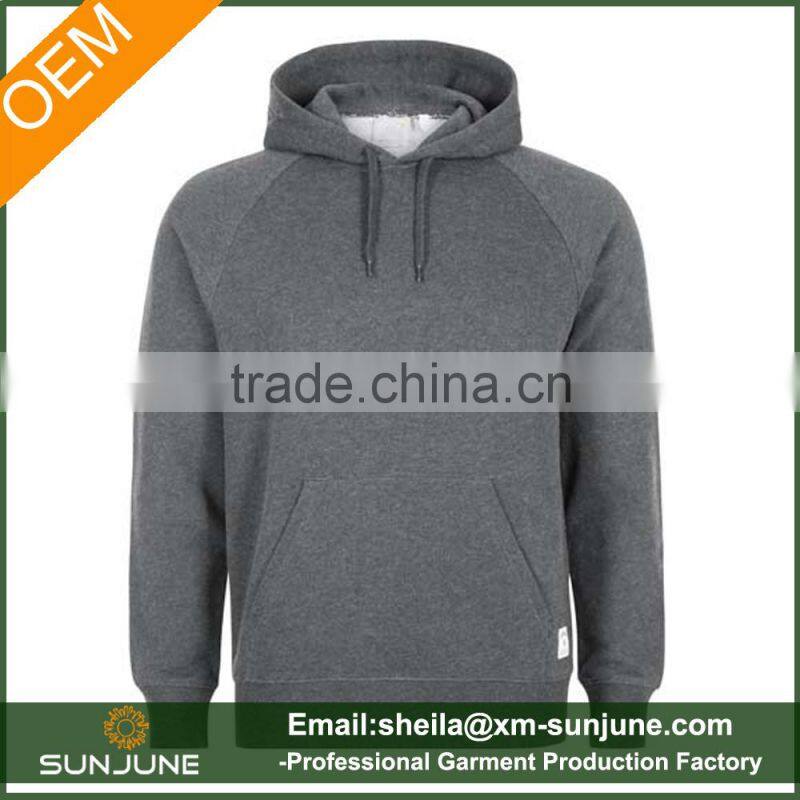 Thick zipper up warm cotton fleece hoodies for men
