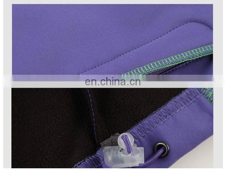 Fashion Custom Softshell Breathable Winter Women Jacket