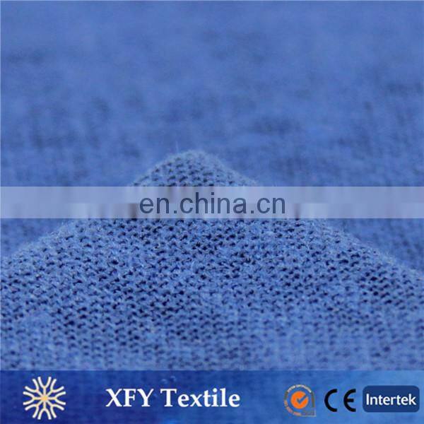 XFY-RL161 Navy Fluorescence Pigment Dye Rayon Linen Fabric Price