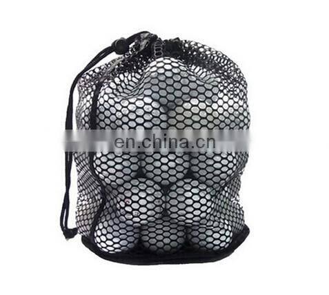Golf Mesh Equipment Bag Nylon Mesh Bag Small Drawstring Bag