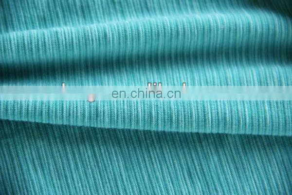 2016 Top quality T/R slub hacci spandex knit jersey hacci fabric