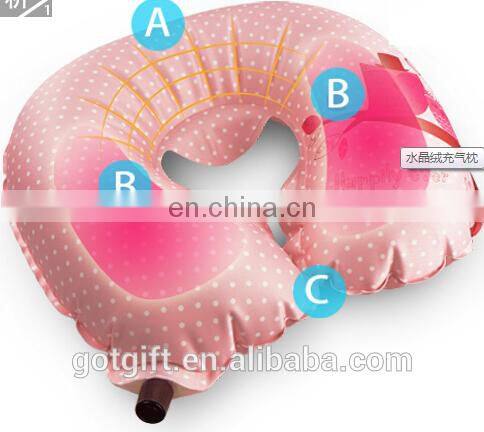 Custom Portable Folding Travel Pillow