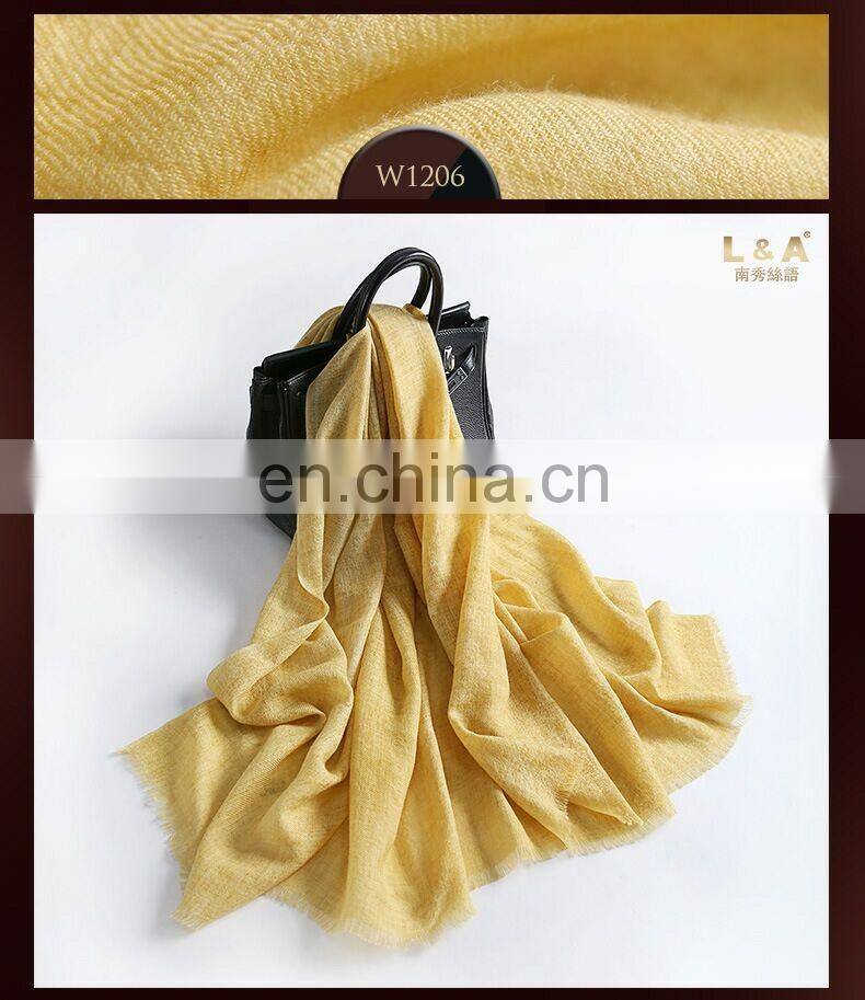 Retro wool scarf for women