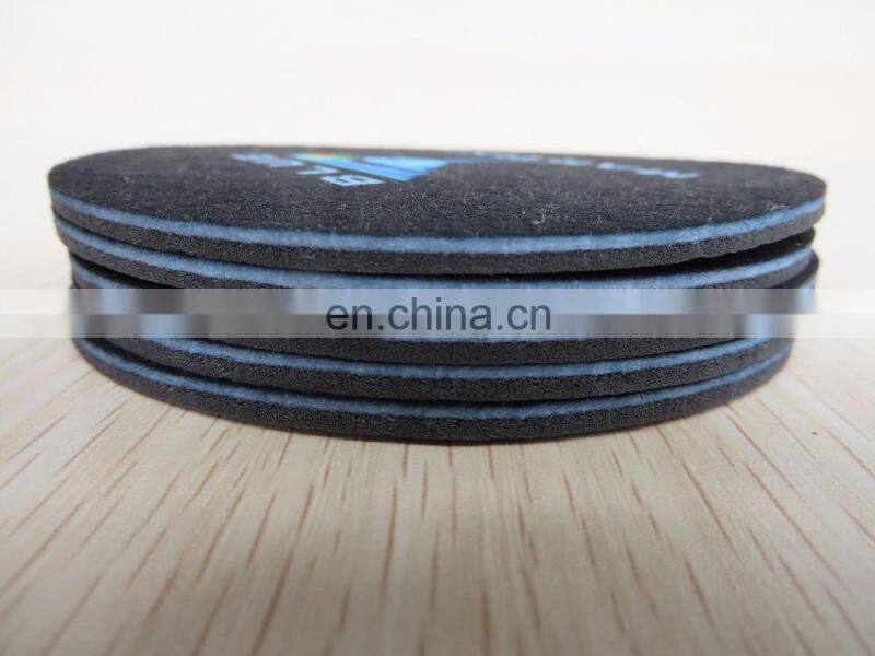 Custom cheap absorbent non woven coaster for car