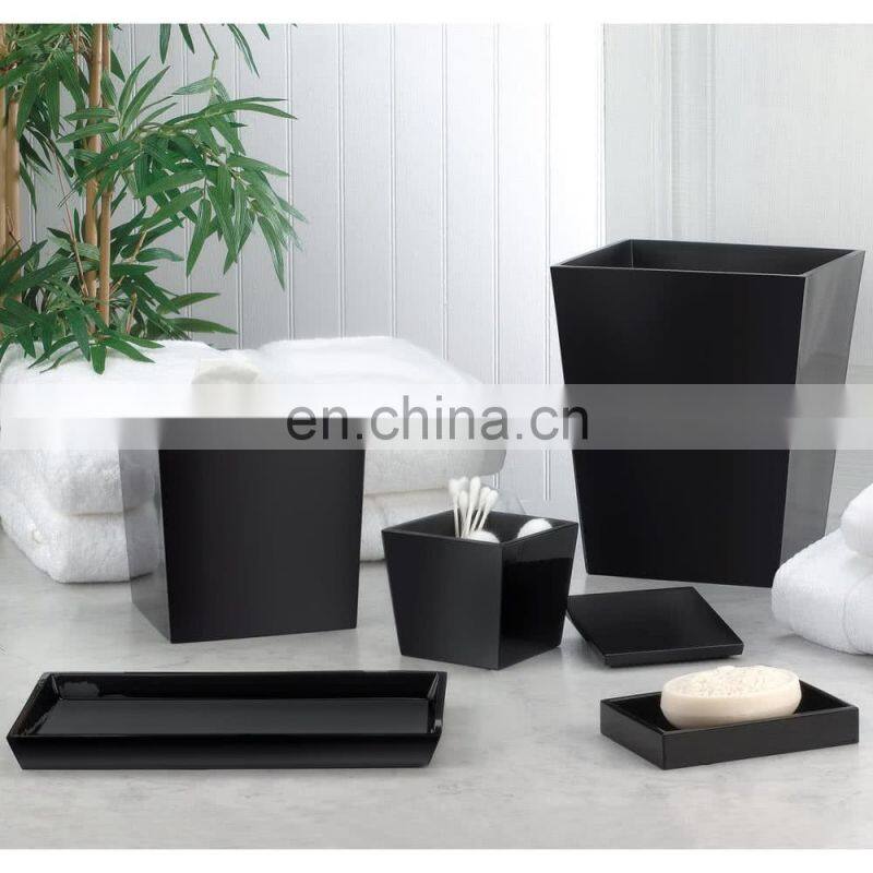 Modern Acrylic hotel bathroom amenities tray sets /hotel amenities set /amenity tray in hotel