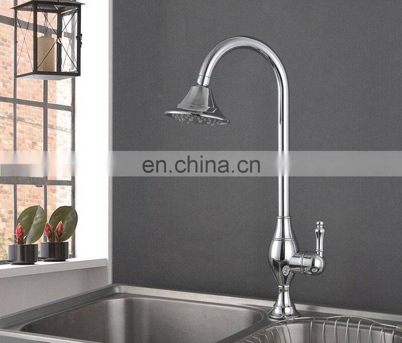High Quality Chrome Plated Single Handle Contemporary Kitchen Faucet Pull Out Mixer Water Tap