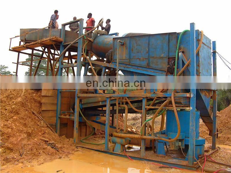 Heavy Duty Gold Mining Plant Equipment with Artificial Grass Carpet