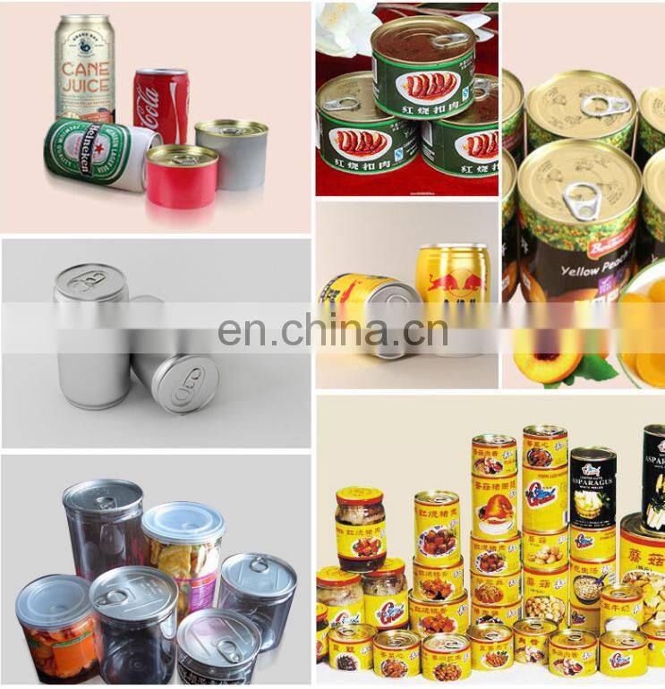 New design beer can vacuum canning equipment tin can vacuum machine from luohe