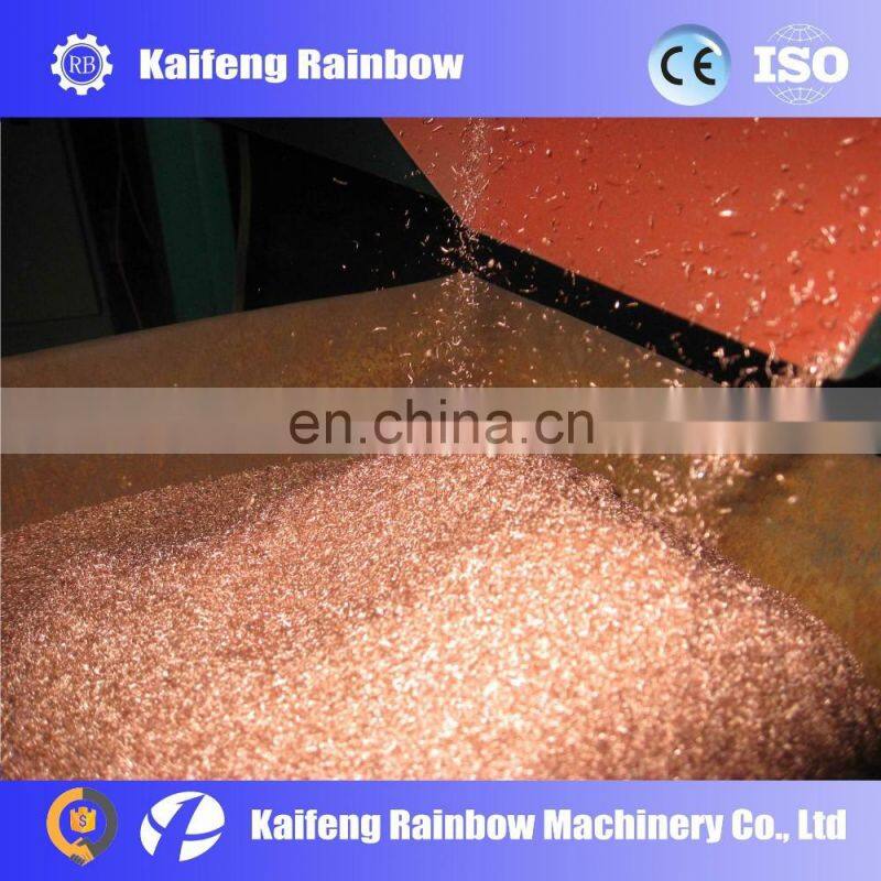 Recycling Waste Copper Wire Cables Chopping Machine to Separate the Copper Powder