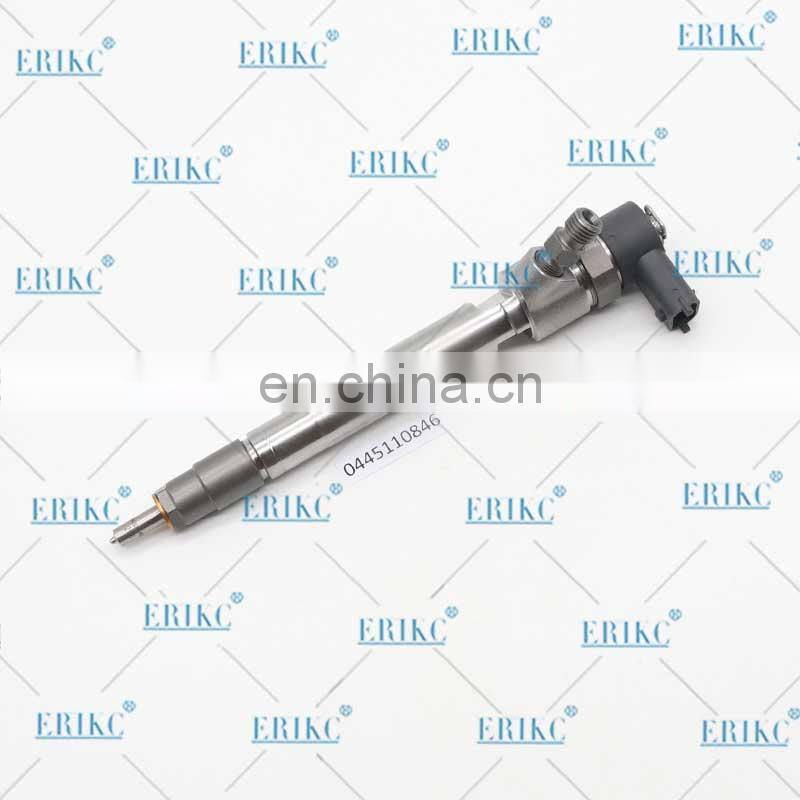ERIKC 0 445 110 846 fuel injector diesel 0445 110 846 common rail diesel fuel system 0445110846 for Bos ch